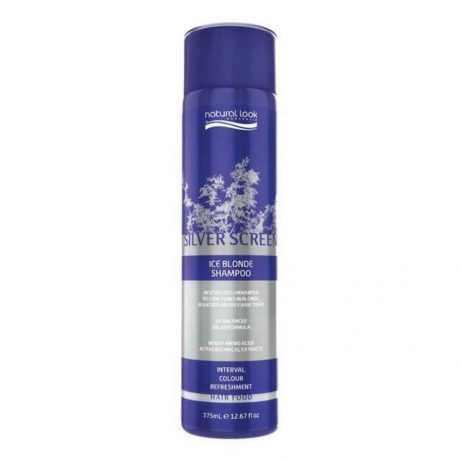 Natural Look Silver Screen Ice Blonde Shampoo 375ml