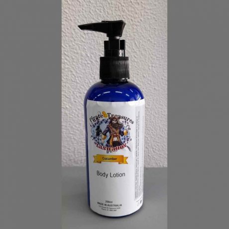 Pirate Treasures Land Ahoy Cucumber Body Lotion 250ml